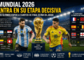 Mundial 2026 entra en su etapa decisiva con los últimos cupos a cuartos de final en juego.