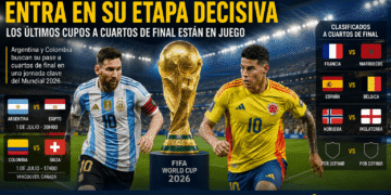 Mundial 2026 entra en su etapa decisiva con los últimos cupos a cuartos de final en juego.