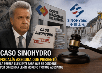 Caso Sinohydro: Fiscalía afirma que presentó pruebas suficientes para solicitar una condena por cohecho contra Lenín Moreno y otros procesados.