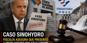 Caso Sinohydro: Fiscalía afirma que presentó pruebas suficientes para solicitar una condena por cohecho contra Lenín Moreno y otros procesados.