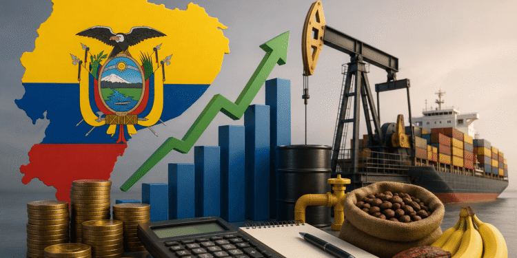 Banco Central prevé que la economía ecuatoriana crecerá menos en 2026 y estima una inflación del 3,2%