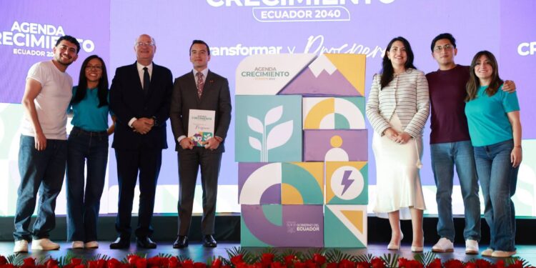 Agenda de Crecimiento 2040 impulsa futuro económico del Ecuador