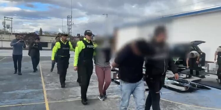 Trabajo articulado permitió desarticular una organización delictiva vinculada al robo a domicilios en Chimborazo