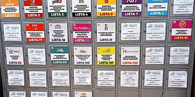 18 alianzas electorales se registraron en Chimborazo para las Elecciones Seccionales 2027
