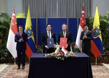 Ecuador y Singapur sellan alianza estratégica en cinco áreas clave