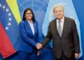 Delcy Rodríguez llega a Nueva York en jet privado y abre interrogantes