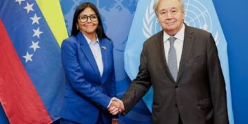 Delcy Rodríguez llega a Nueva York en jet privado y abre interrogantes