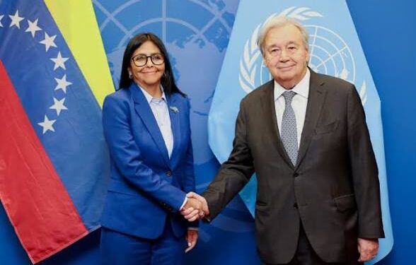 Delcy Rodríguez llega a Nueva York en jet privado y abre interrogantes