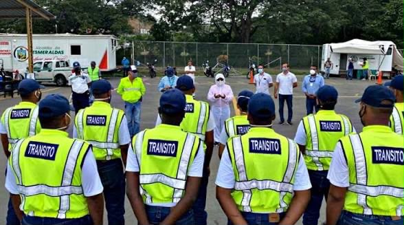CTE rechaza agresión contra agente durante operativo de tránsito en Durán