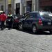 Presunto choque con fuga termina con taxista desmayada en el centro de Riobamba