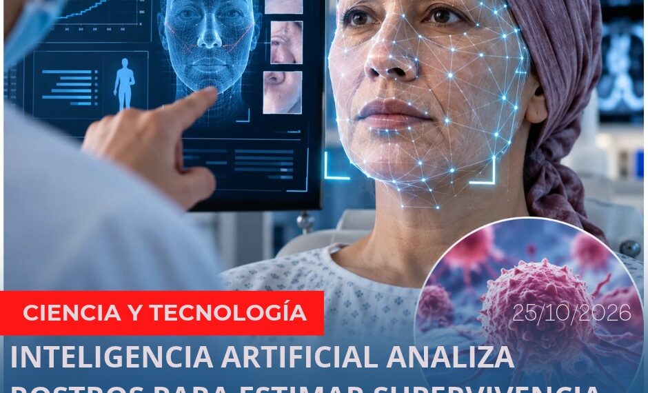 Modelo de IA usa rasgos faciales para apoyar decisiones en tratamientos contra el cáncer