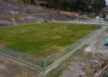 Municipio de Riobamba fortalece la infraestructura deportiva en Bayushig San Vicente,parroquia Calpi