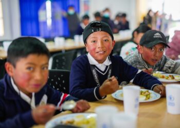 Gobierno y PMA destinan USD 13,29 millones para infancia